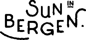 SUN IN BERGEN.