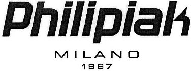 PHILIPIAK MILANO 1967