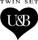 TWIN SET U&B