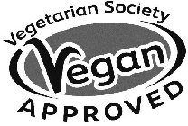 VEGETARIAN SOCIETY VEGAN APPROVED