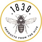 1839 PRODUCTS FROM THE HIVE