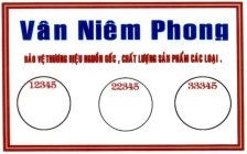 VÂN NIÊM PHONG BAO VE THUONG HLEU NGUON GOC, CHAT LUONG SAN PHAM CAC LOAI 12345, 22345,33345