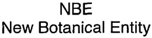 NBE NEW BOTANICAL ENTITY