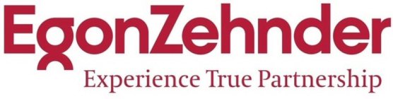 EGONZEHNDER EXPERIENCE TRUE PARTNERSHIP