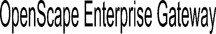 OPENSCAPE ENTERPRISE GATEWAY