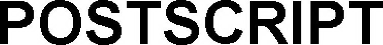 POSTSCRIPT