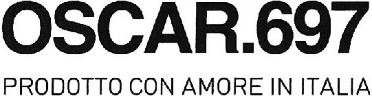 OSCAR.697 PRODOTTO CON AMORE IN ITALIA
