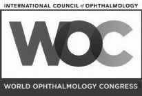 INTERNATIONAL COUNCIL OF OPHTHALMOLOGY WOC WORLD OPHTHALMOLOGY CONGRESS