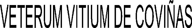 VETERUM VITIUM DE COVIÑAS