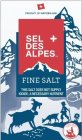 PRODUCT OF SWITZERLAND SEL DES ALPES FINE SALT THIS SALT DOES NOT SUPPLY IODIDE, A NECESSARY NUTRIENT A SWISS STORY SINCE 1854