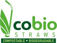 COBIO STRAWS COMPOSTABLE BIODEGRADABLE