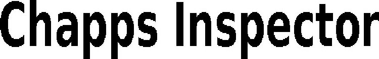 CHAPPS INSPECTOR