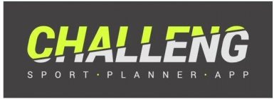 CHALLENG SPORT · PLANNER · APP