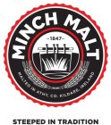 MINCH MALT 1847 MALTED IN ATHY, CO. KILDARE, IRELAND STEEPED IN TRADITION