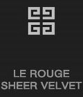 LE ROUGE SHEER VELVET