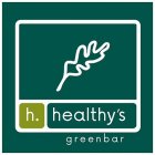 H. HEALTHY¿S GREENBAR