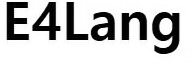 E4LANG