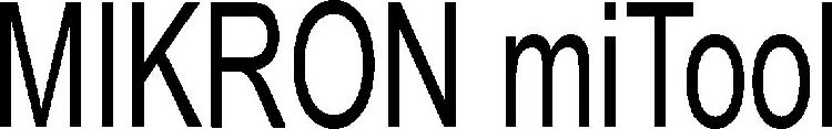 MIKRON MITOOL