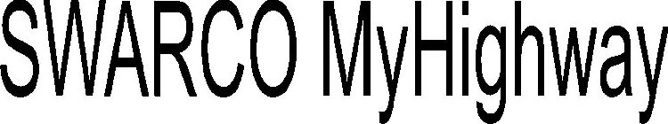 SWARCO MYHIGHWAY