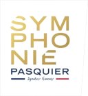 SYMPHONIE PASQUIER SIGNATURE FRANÇAISE