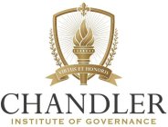 CHANDLER INSTITUTE OF GOVERNANCE VIRTUS ET HONORIS