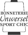 BONNETERIE UNIVERSEL SPORT CHIC