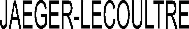 JAEGER-LECOULTRE