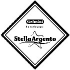 GELMINI BUONO. DA SEMPRE. STELLAARGENTO