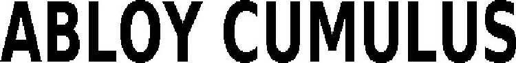 ABLOY CUMULUS