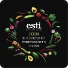 ESTI BETTER LIFE FOR ALL JOIN THE CIRCLE OF MEDITERRANEAN LIVING