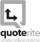 QUOTERITE ONSITE ONLINE ONTIME