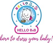 HELLO BNB BORN TO DRESS YOUR BABY!