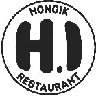 HONGIK RESTAURANT H.I