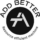 ADD BETTER A RESOURCE EFFICIENT MACHINE