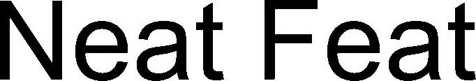 NEAT FEAT