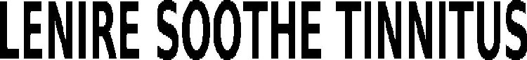 LENIRE SOOTHE TINNITUS