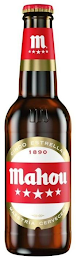 M M CINCO ESTRELLAS 1890 MAHOU MAESTRÍA CERVECERA