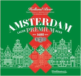 AMSTERDAM LAGER PREMIUM BEER