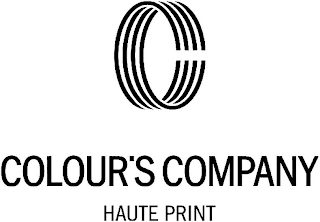 C COLOUR'S COMPANY HAUTE PRINT