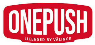 ONEPUSH LICENSED BY VÄLINGE