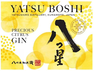 YATSU BOSHI YATSUSHIRO DISTILLERY, KUMAMOTO, JAPAN PRECIOUS CITRUS GIN