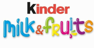 KINDER MILK&FRUITS