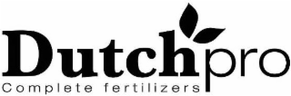 DUTCHPRO COMPLETE FERTILIZERS