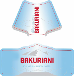 BAKURIANIFROM GEORGIAN MOUNTAINS BAKURIANI STILL NATURAL MINERAL WATER FROM GEORGIAN MOUNTAINS