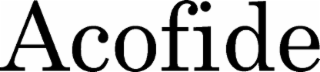 ACOFIDE