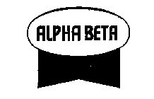 ALPHA BETA