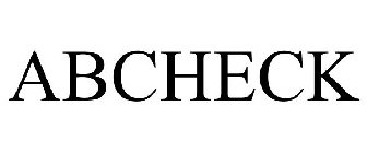 ABCHECK