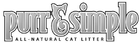 PURR & SIMPLE ALL-NATURAL CAT LITTER