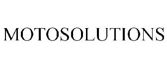 MOTOSOLUTIONS