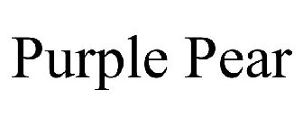 PURPLE PEAR